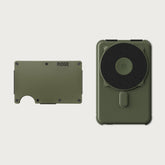 Ridge Wallet + Power Bank - Matte Olive