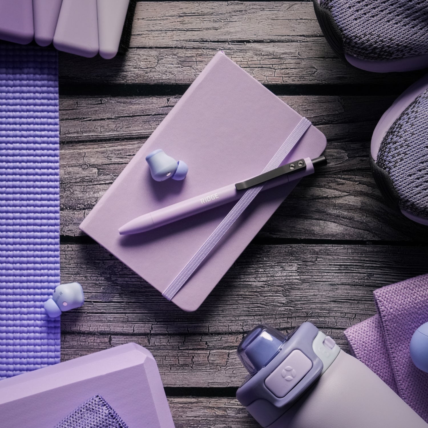 Ridge Click Pen - Lavender