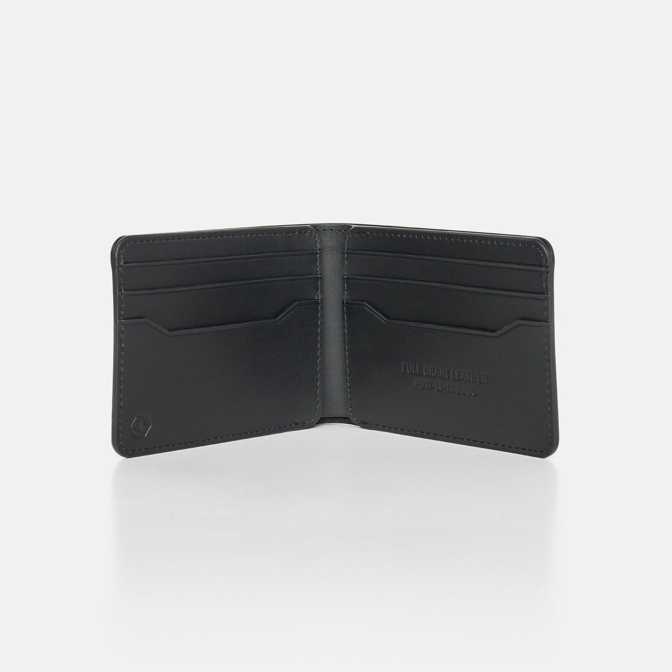 Daily Writer Kit - Billfold - Midnight Black Leather