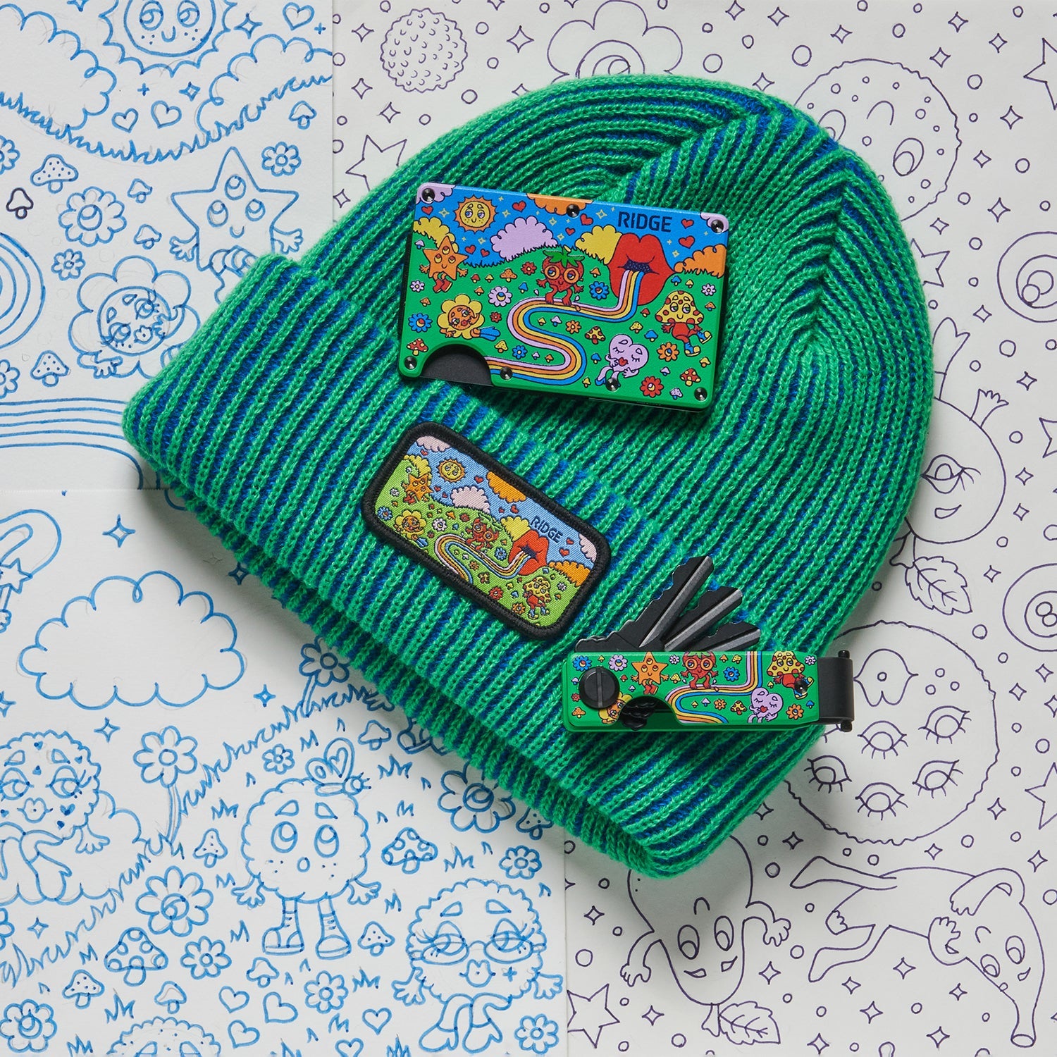 Classic Cuff Beanie - Claire Morales - Happy Daze