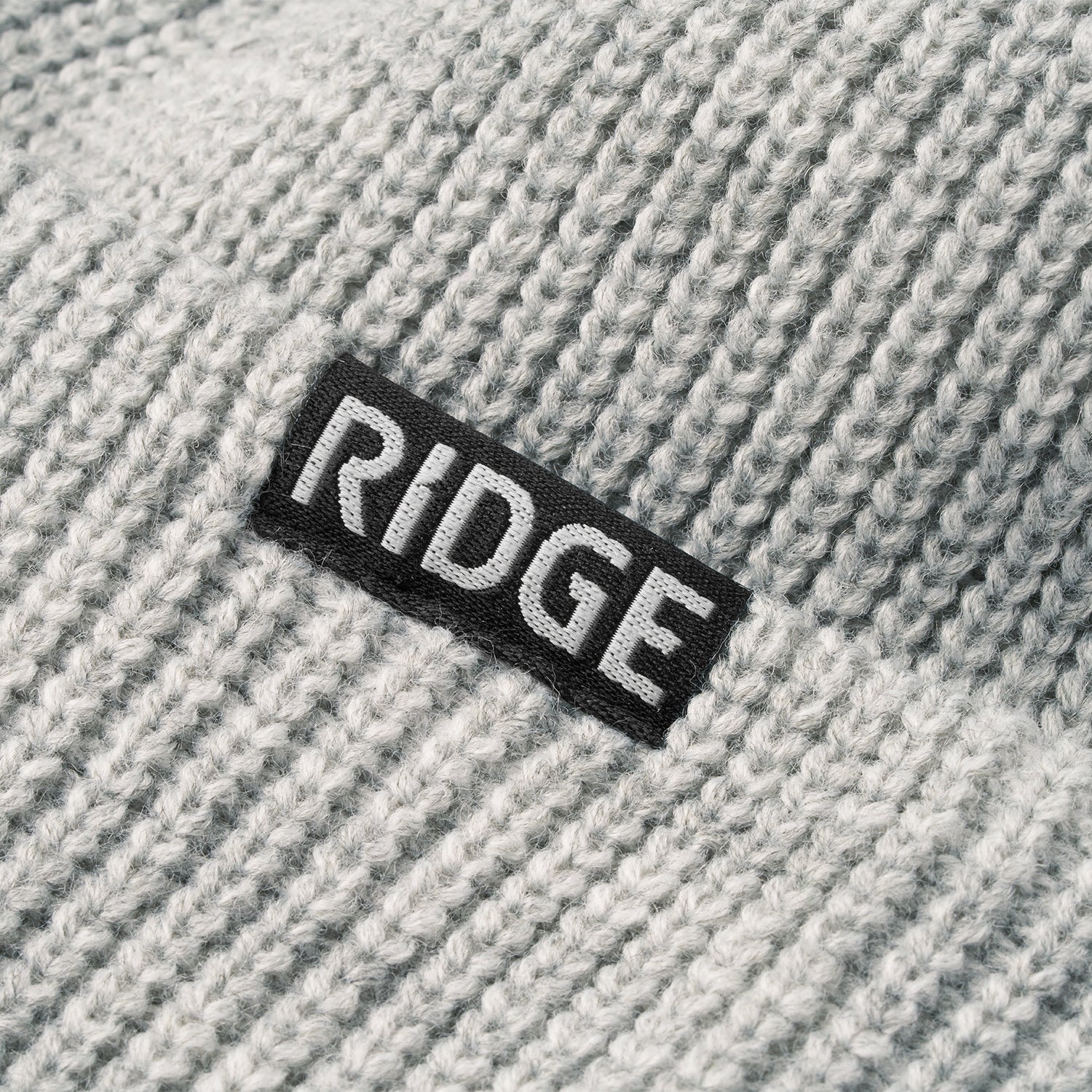 Ridge Classic Cuffed Beanie - Gunmetal