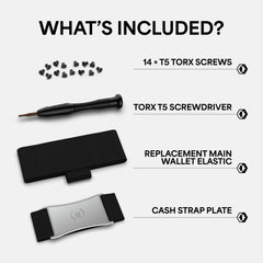 Cash Strap Kit - Silver