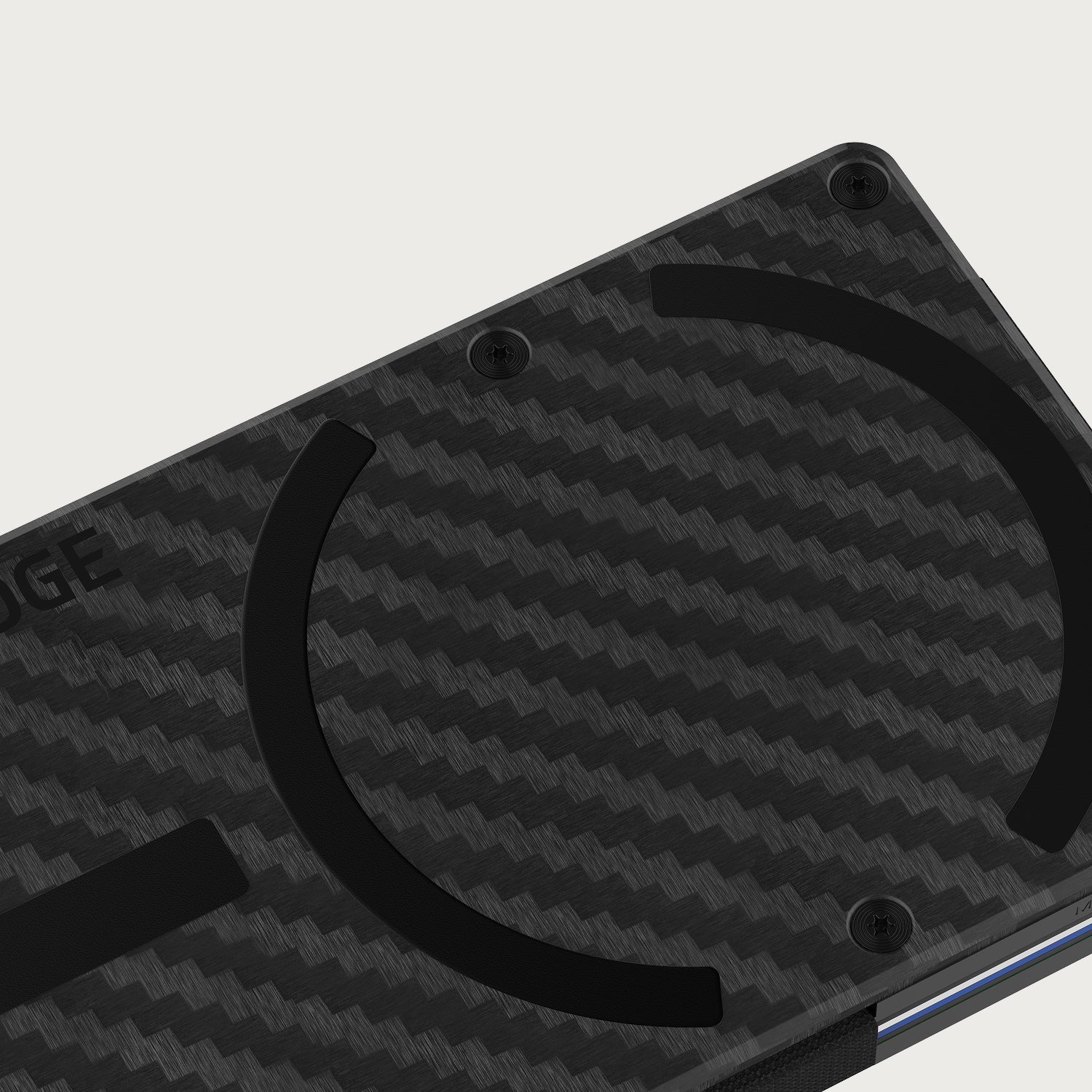 Ridge Wallet For MagSafe - Carbon Fiber 3k