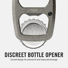 Dual Chamber Carabiner  - Stonewashed Titanium