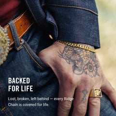 Curb Chain Kit - 18K Gold - Medium