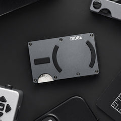 Ridge Wallet For MagSafe - Gunmetal