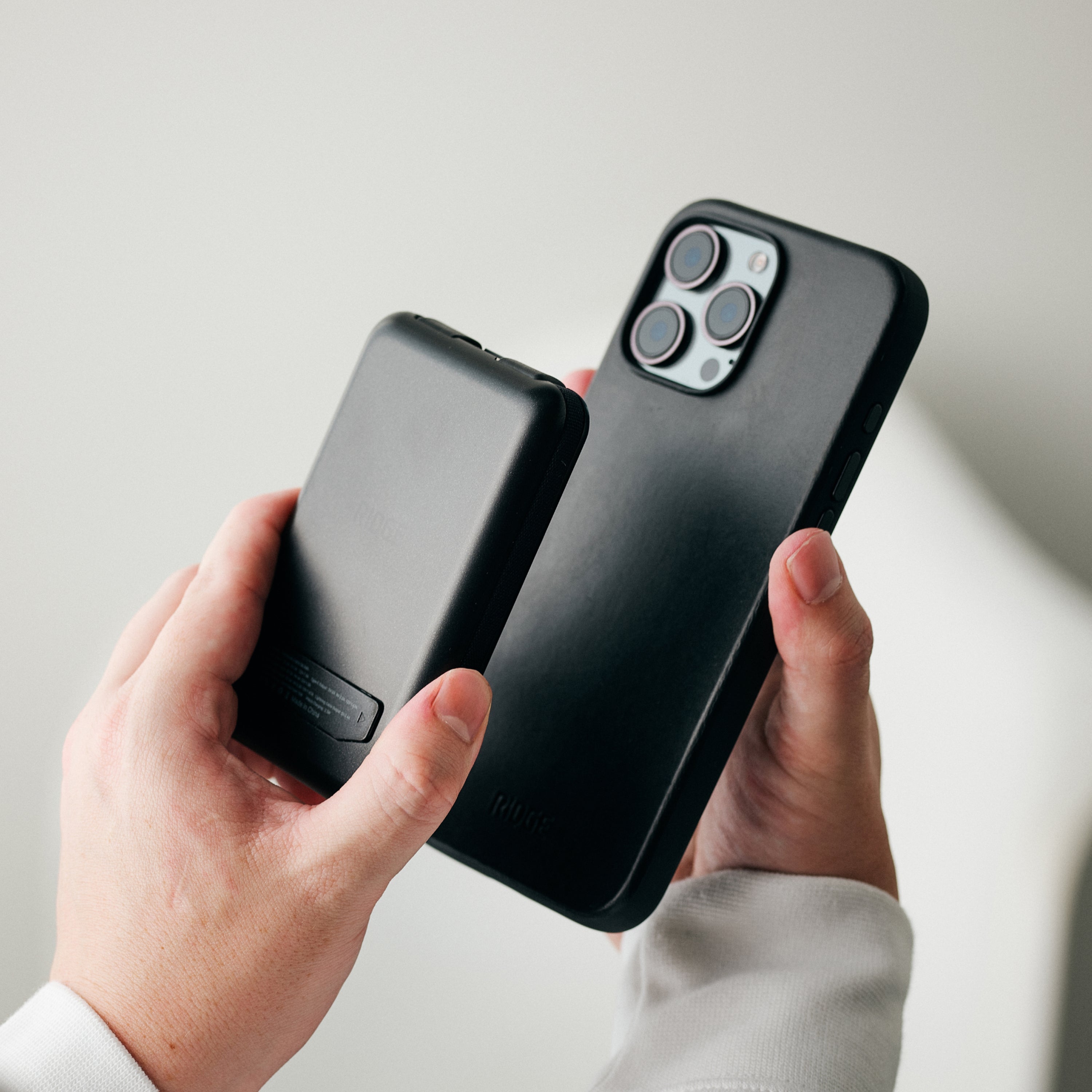 Ridge Power Bank - 10k mAh Bundle - Matte Black - 2-Pack