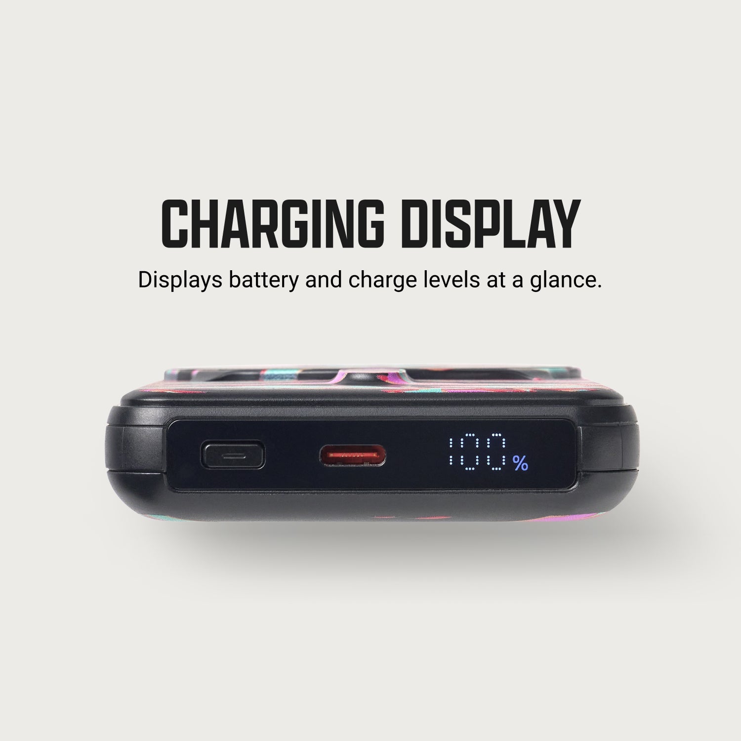 Ridge Power Bank - 10k mAh - Neon Tiger