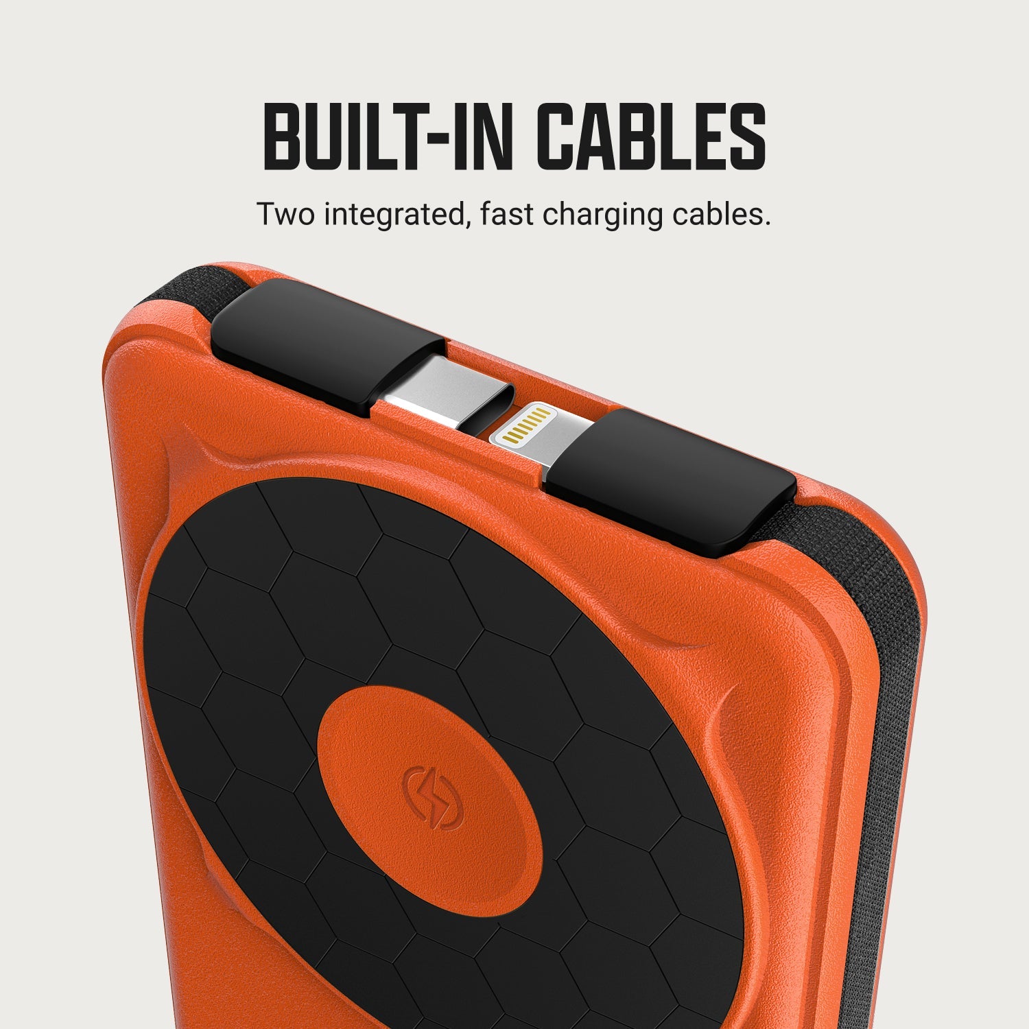 Ridge Power Bank - 10k mAh - Basecamp Orange