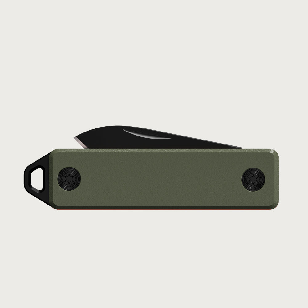 Mini Folder - Matte Olive