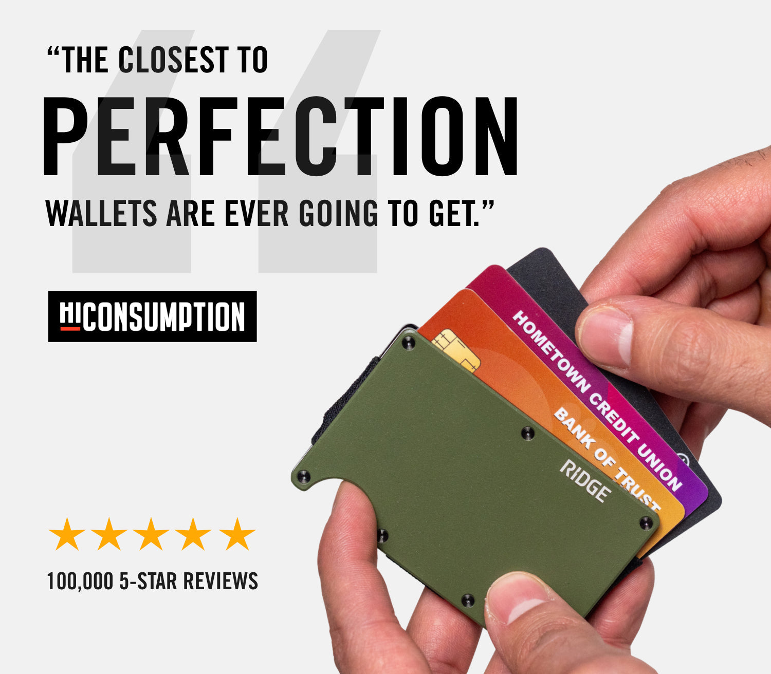 Ridge Wallet - Denver Broncos - Carbon Fiber 3k