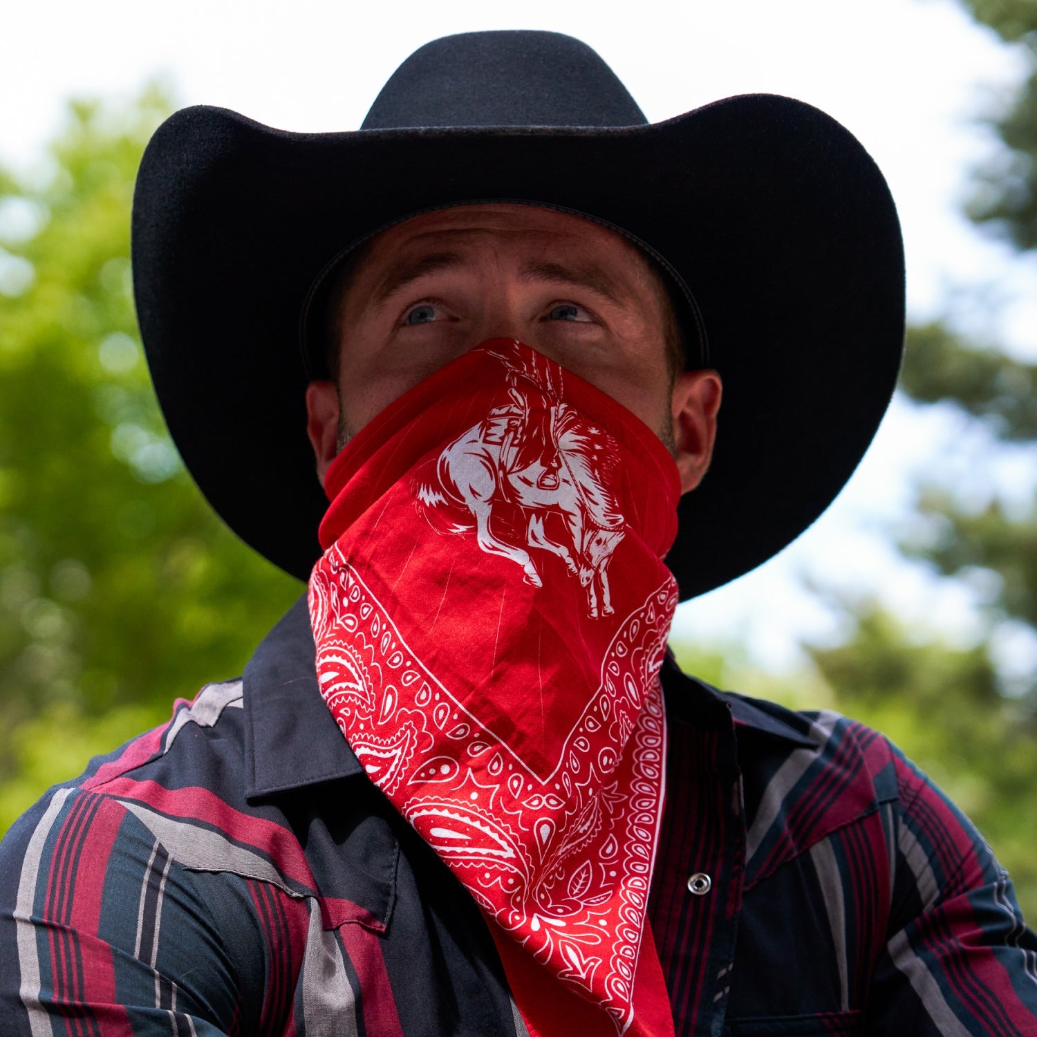 Ridge Bandana - Rodeo Red