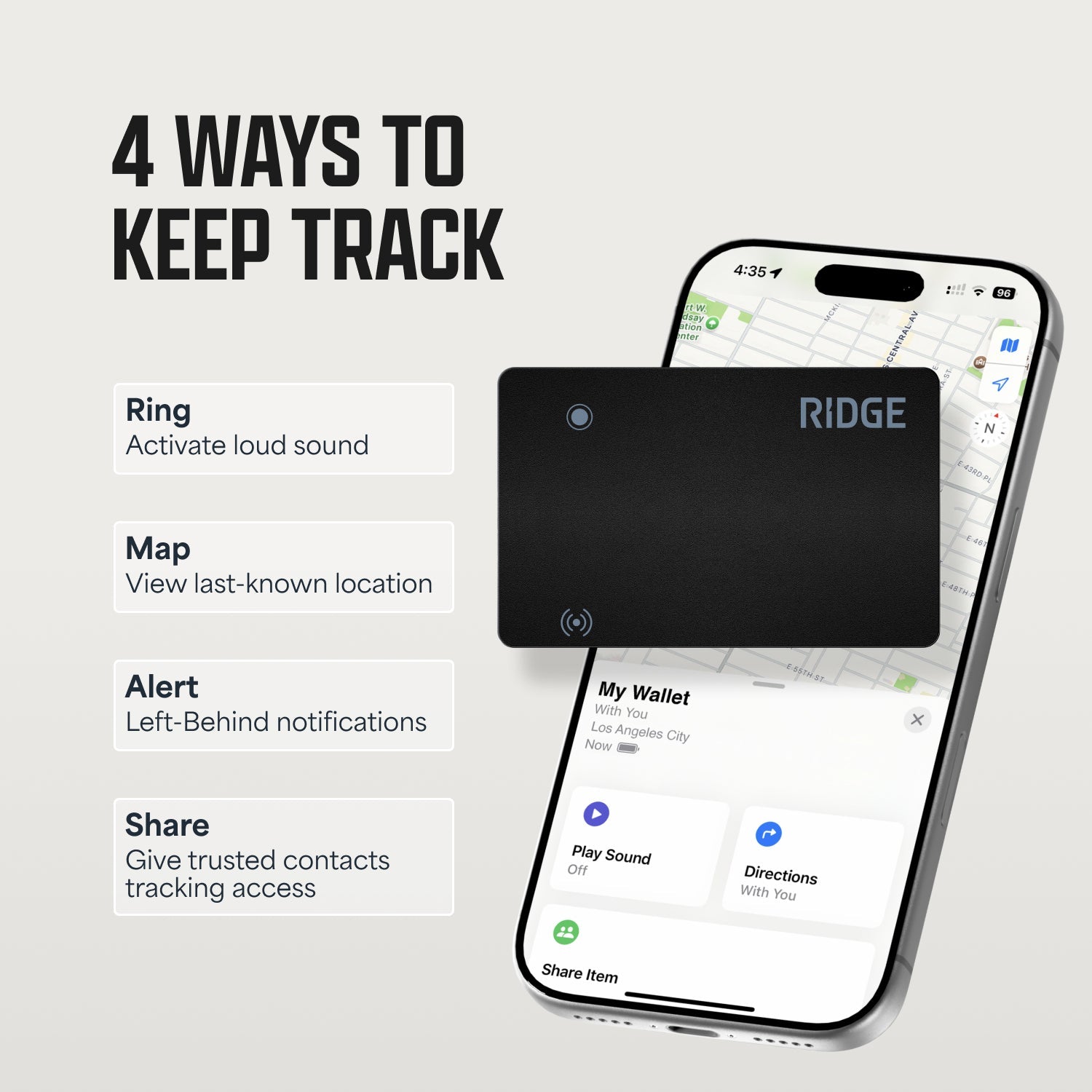 Ridge - Tracker Card (2-Pack)