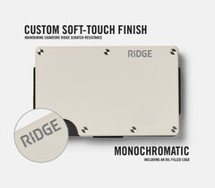 Ridge Wallet - Monaco White