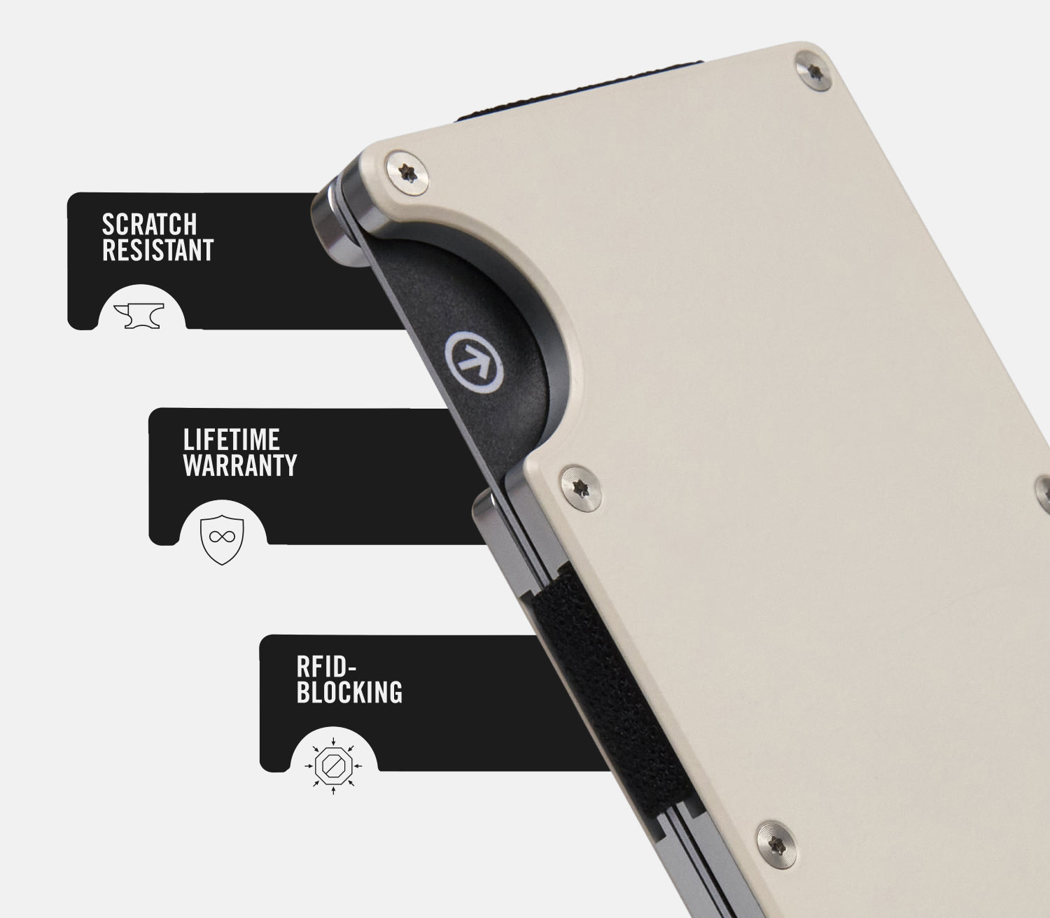 Ridge Wallet - Monaco White
