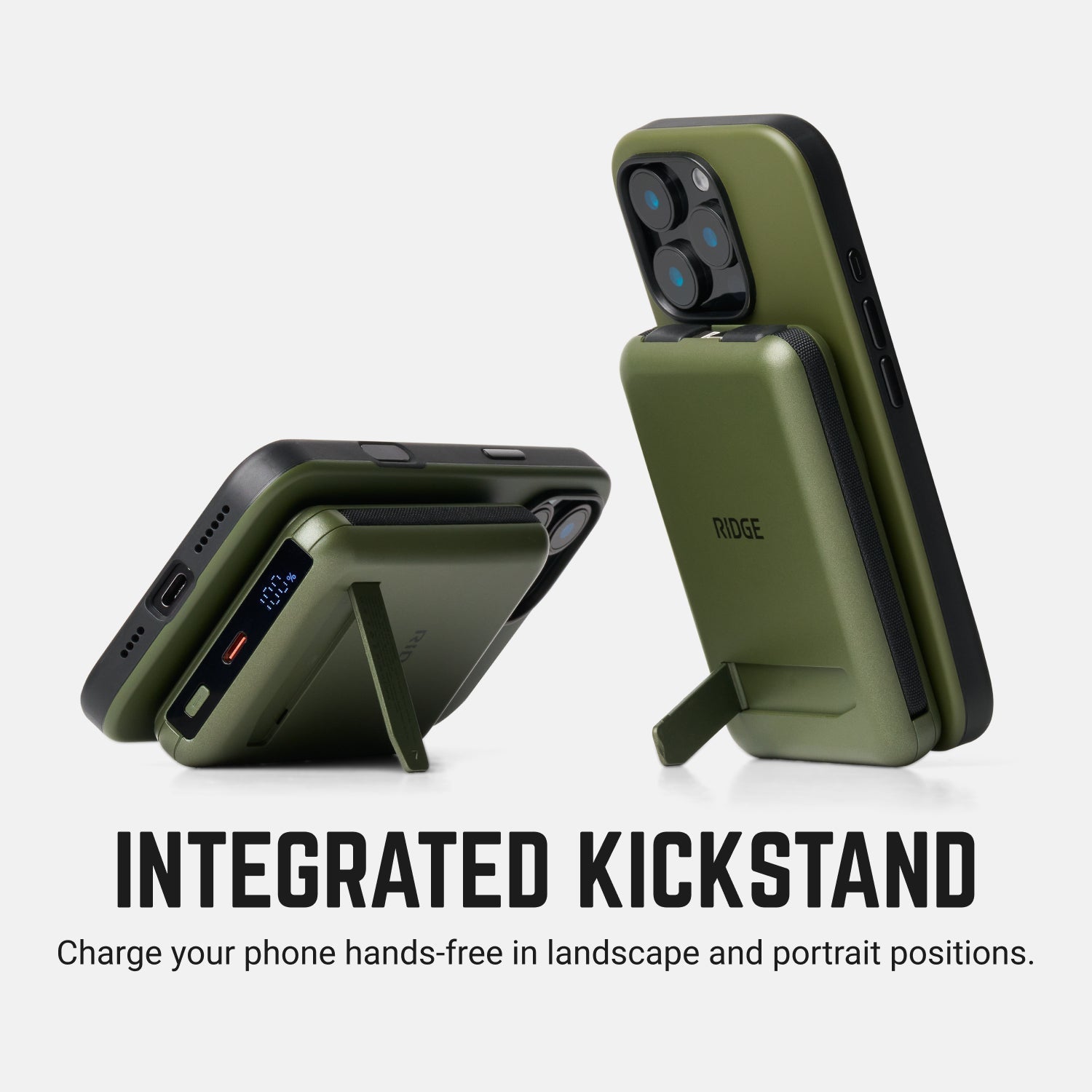 Everyday Charging Kit - iPhone 18 Pro Max - Matte Olive