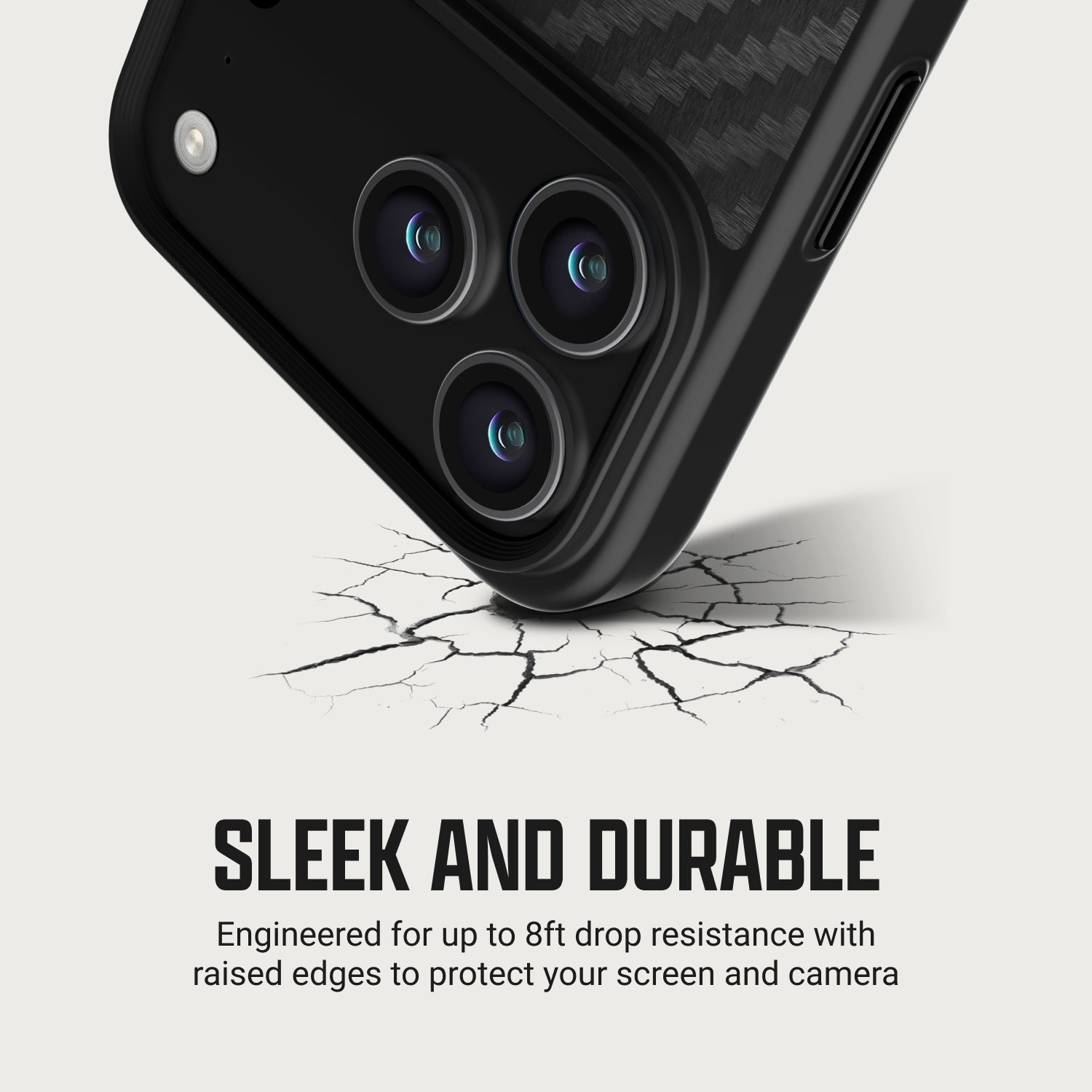 Ridge Phone Case - iPhone Duo - Carbon