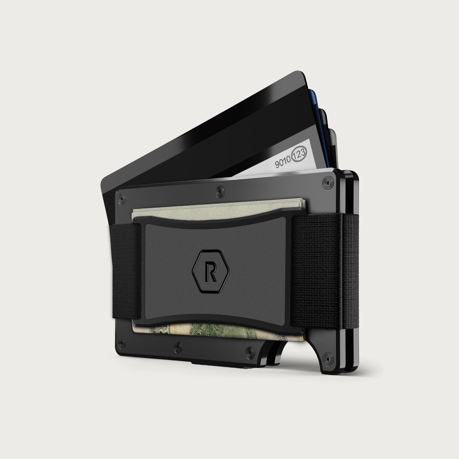 Ridge Wallet + Power Bank - Gunmetal + Matte Black
