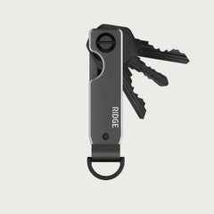 Ridge Wallet + Power Bank + KeyCase - Gunmetal + Matte Black + Gunmetal
